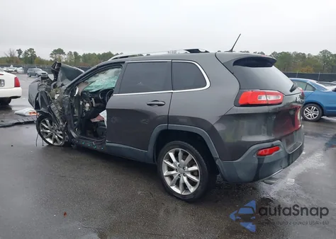 2014 Jeep Cherokee Limited z USA, uszkodzony, nr VIN 1C4PJLDSXEW155166